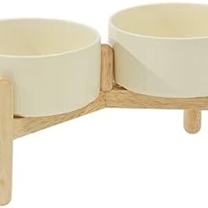 Dog Bowl with Stand for Small and Medium Breed Dog