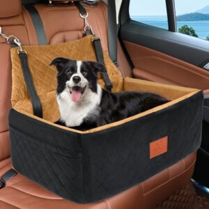 Dog Car Seat for Large Medium Dog, Washable Pet Car Seat for Dogs